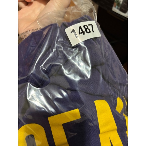 Champion LSU Geaux Tigers Graphic T-Shirt Purple Men's 2XL NCAA‎ College - Picture 5 of 5